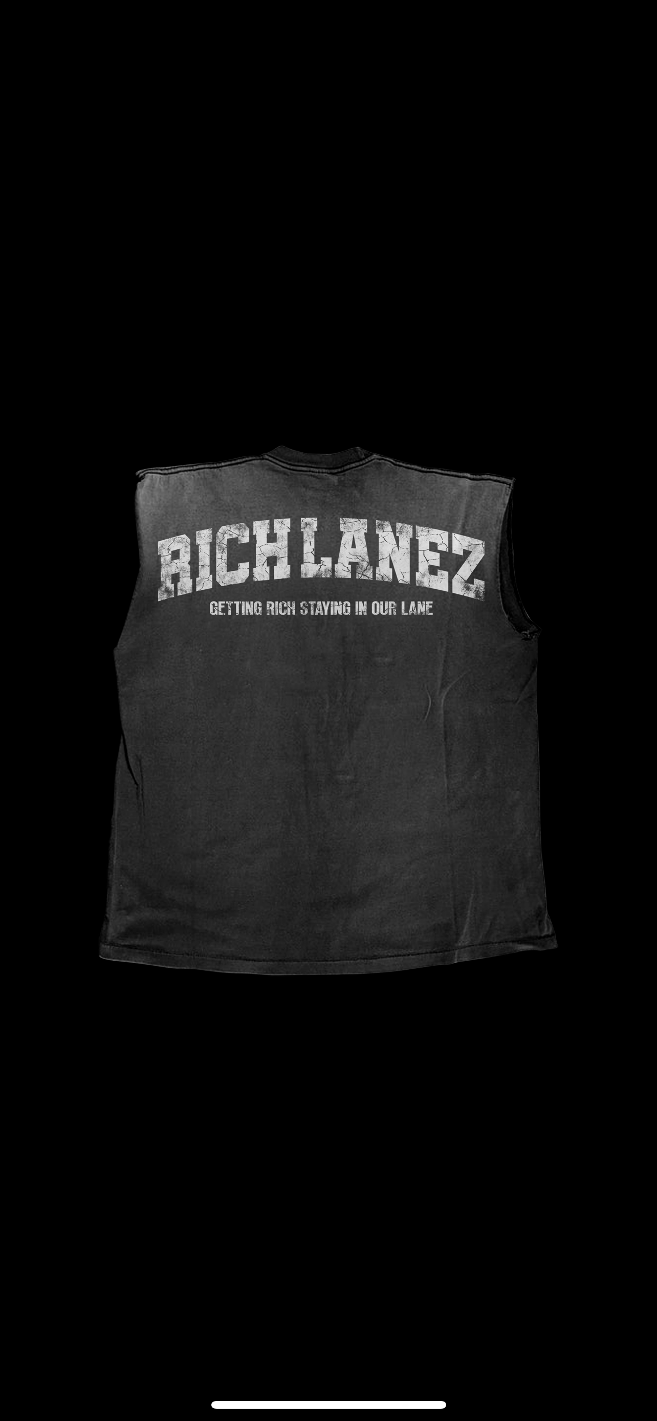 Rich Lanez cutoff Tee