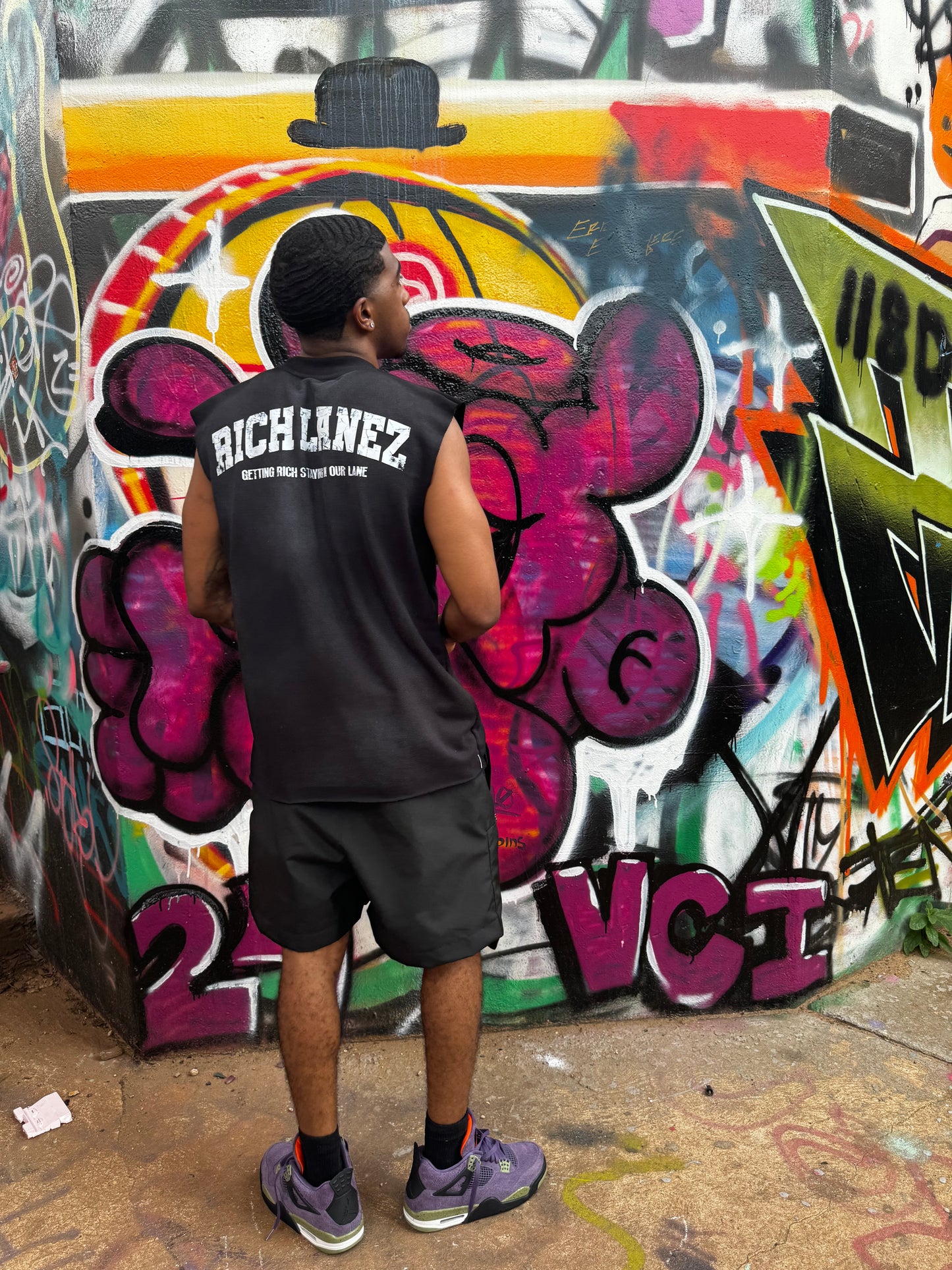 Rich Lanez cutoff Tee