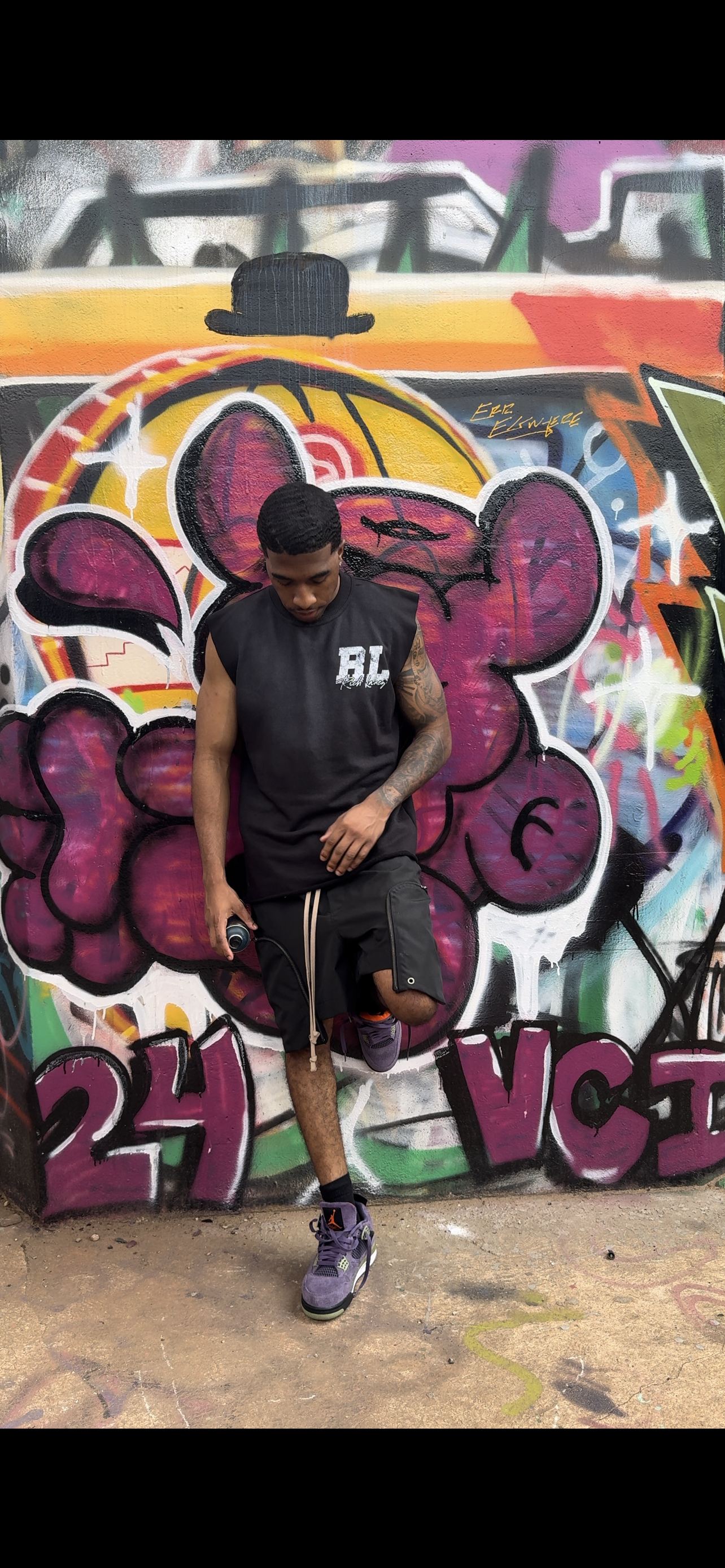 Rich Lanez cutoff Tee